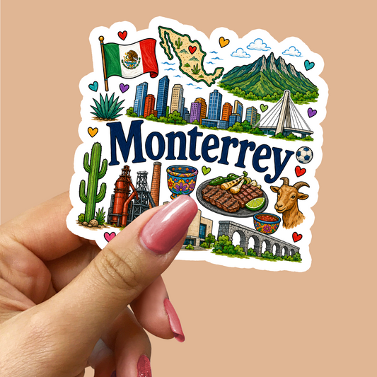 Monterrey Mexico Sticker