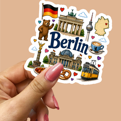 Berlin Germany Sticker