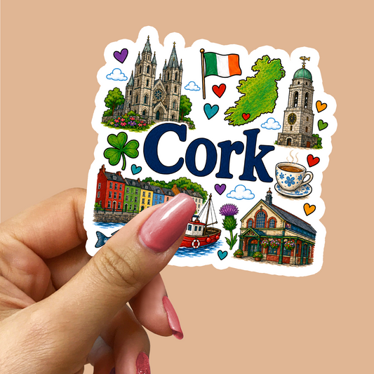 Cork Ireland Sticker
