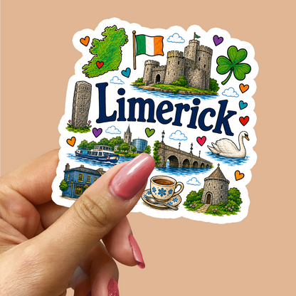 Limerick Ireland Sticker