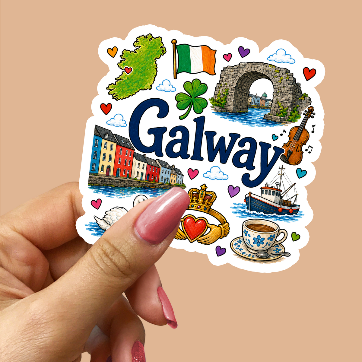 Galway Ireland Sticker