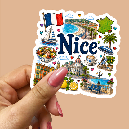 Nice France Sticker