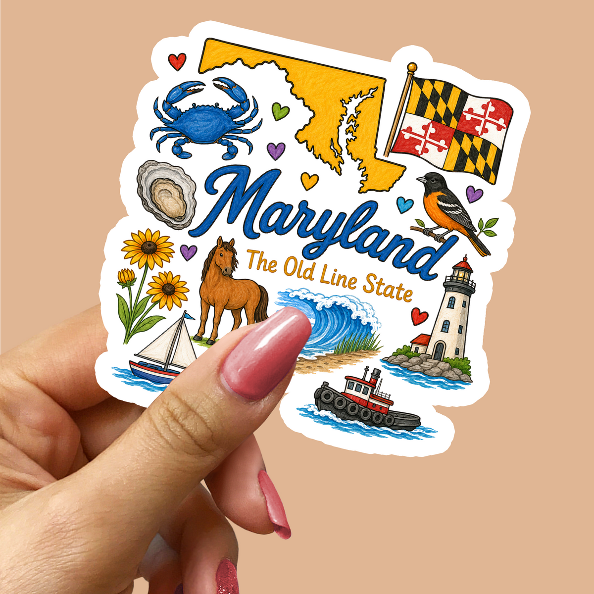 Maryland Sticker