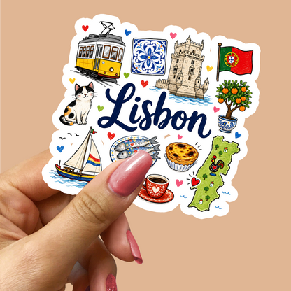 Lisbon Portugal Sticker