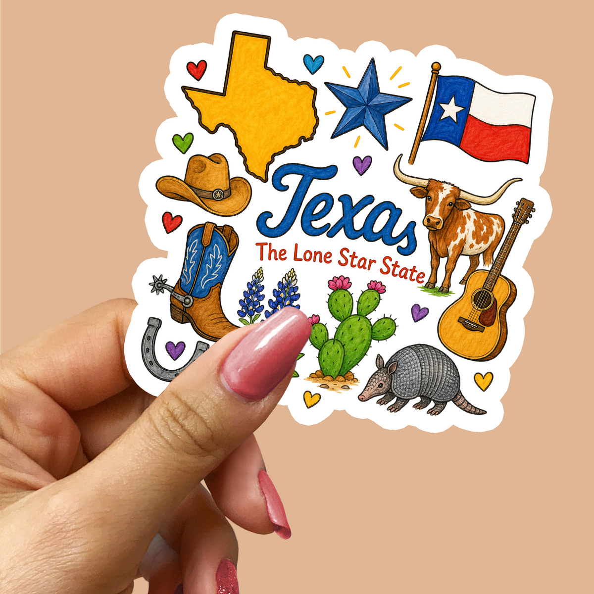 Texas Sticker