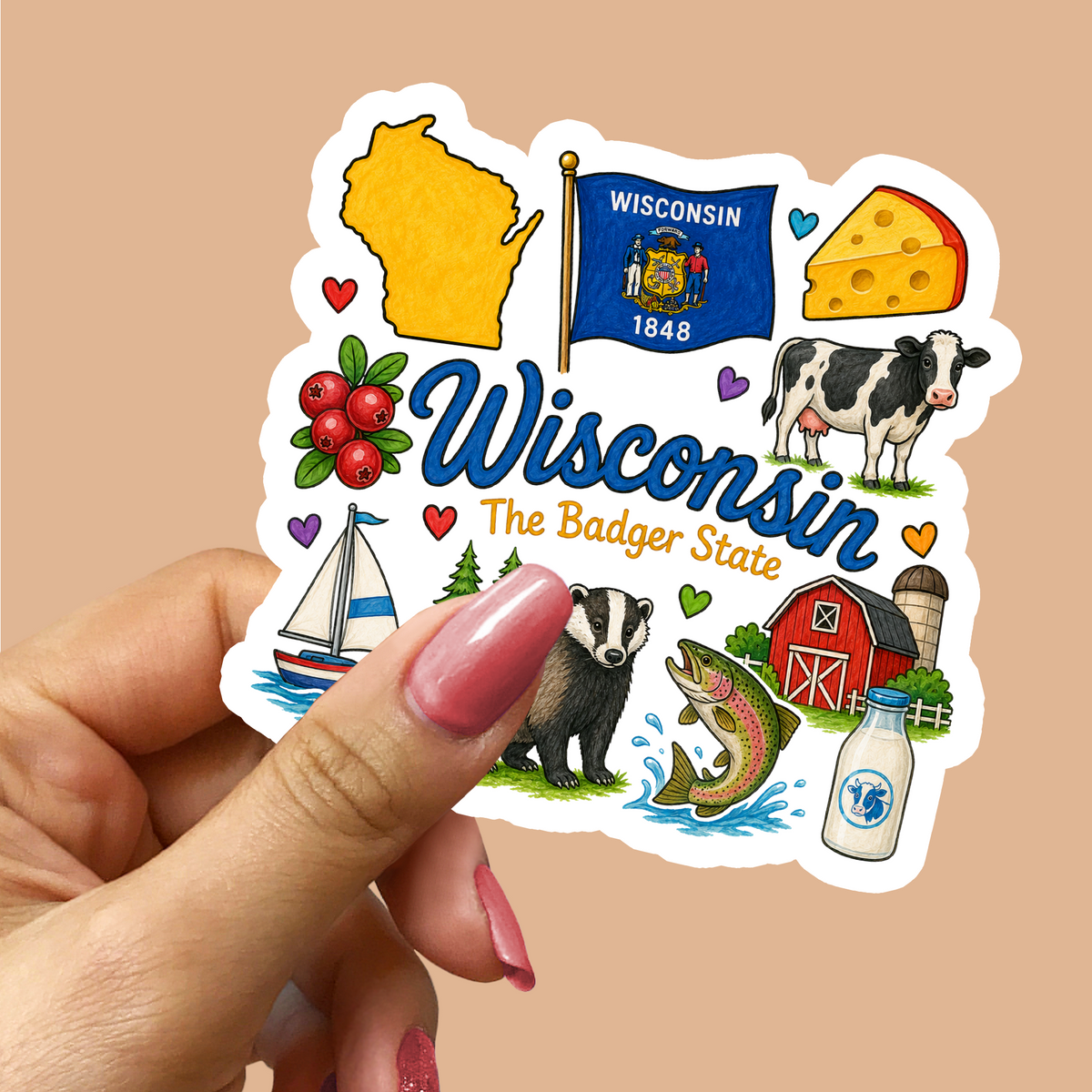 Wisconsin Sticker