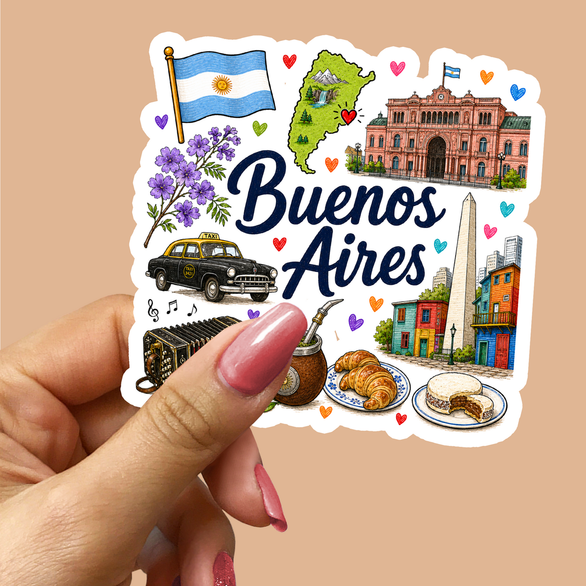 Buenos Aires Argentina Sticker