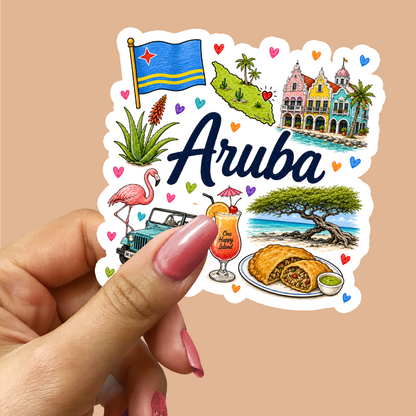Aruba Sticker