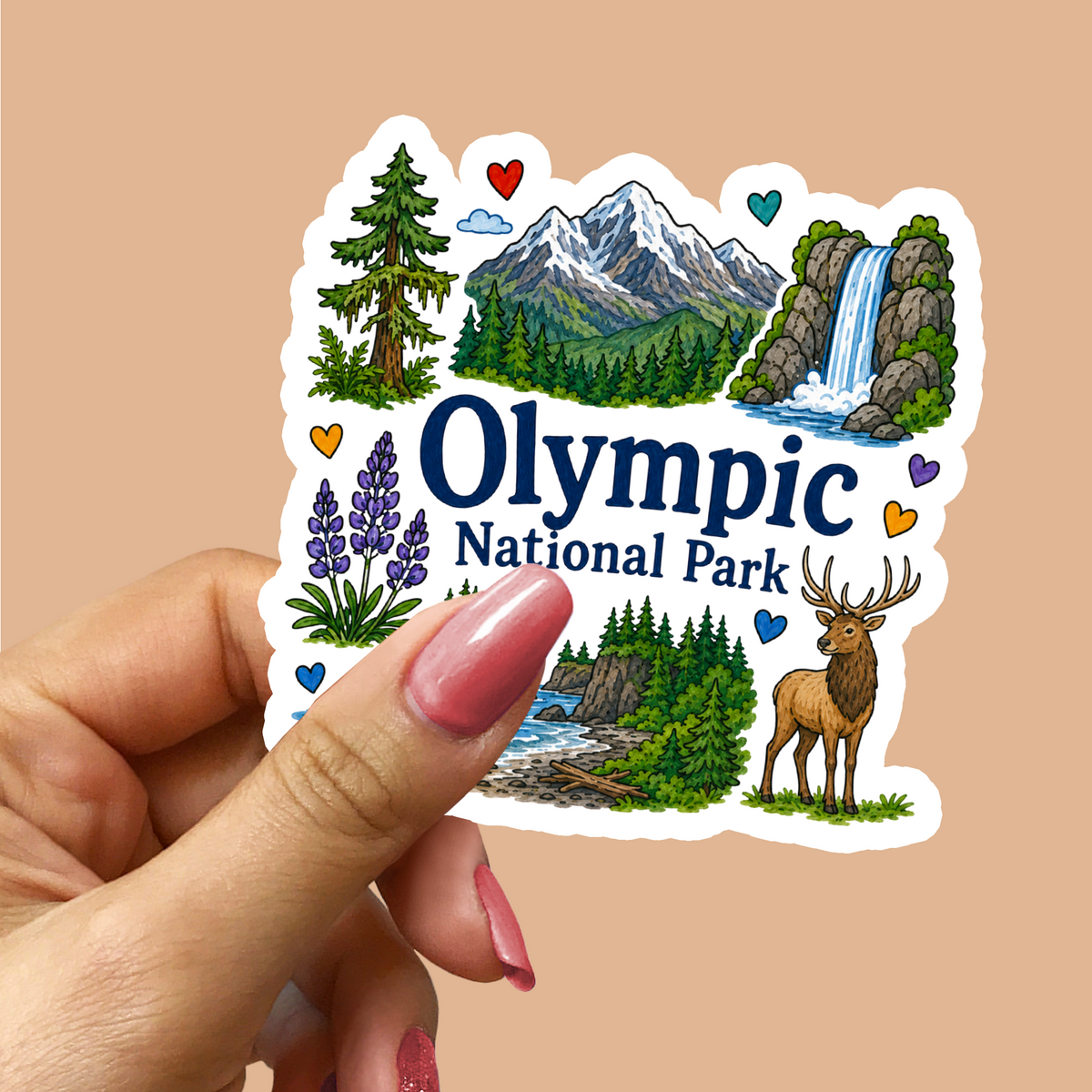 Olympic National Park Sticker