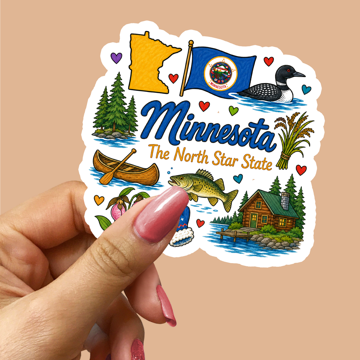 Minnesota Sticker