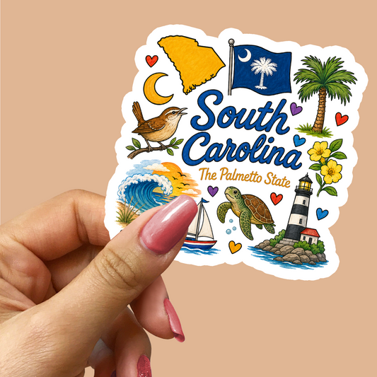 South Carolina Sticker