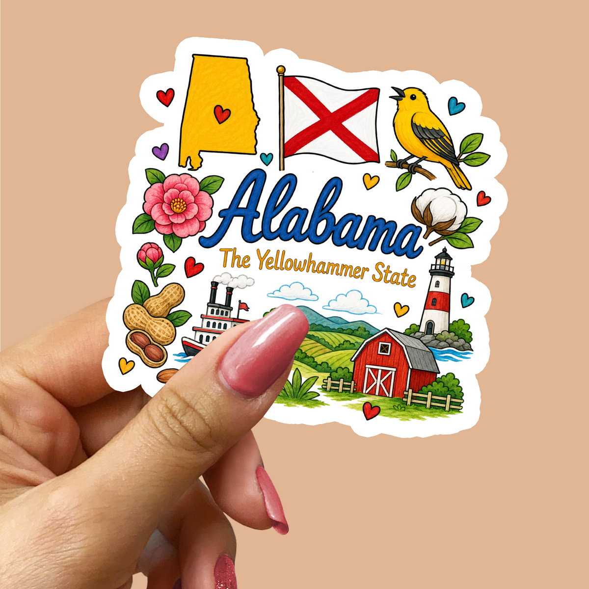 Alabama Sticker