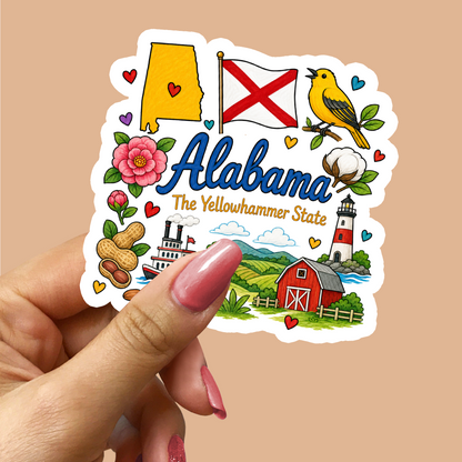 Alabama Sticker