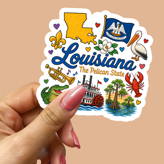 Louisiana Sticker