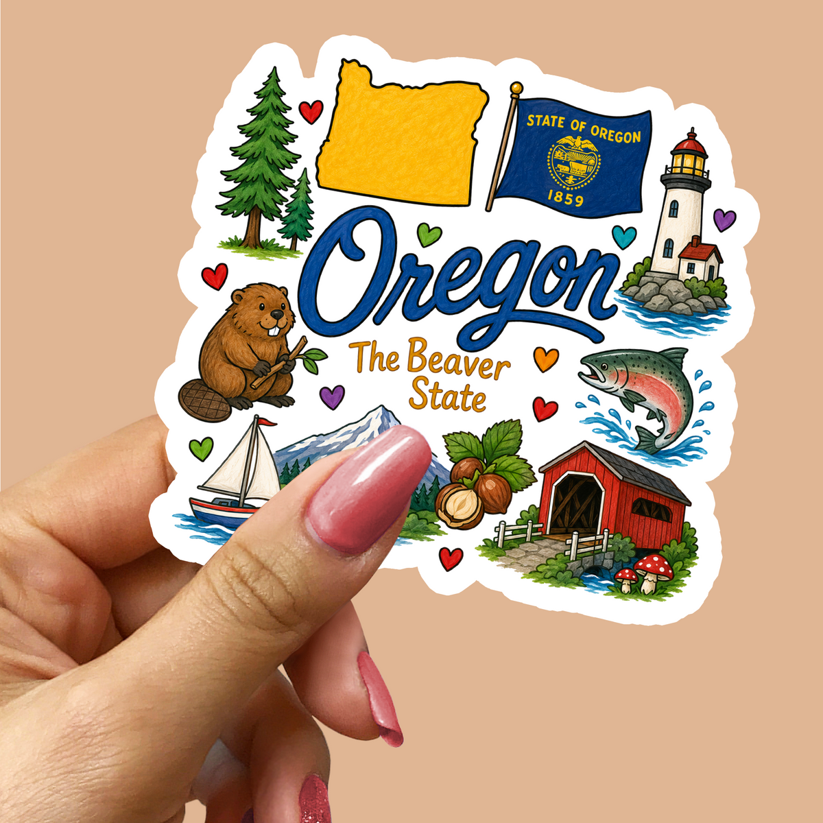 Oregon Sticker