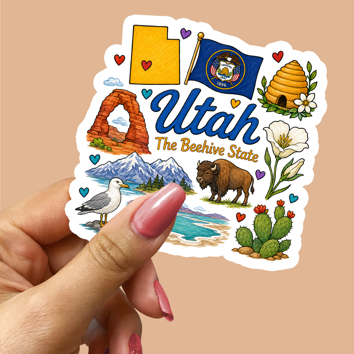 Utah Sticker