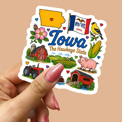 Iowa Sticker