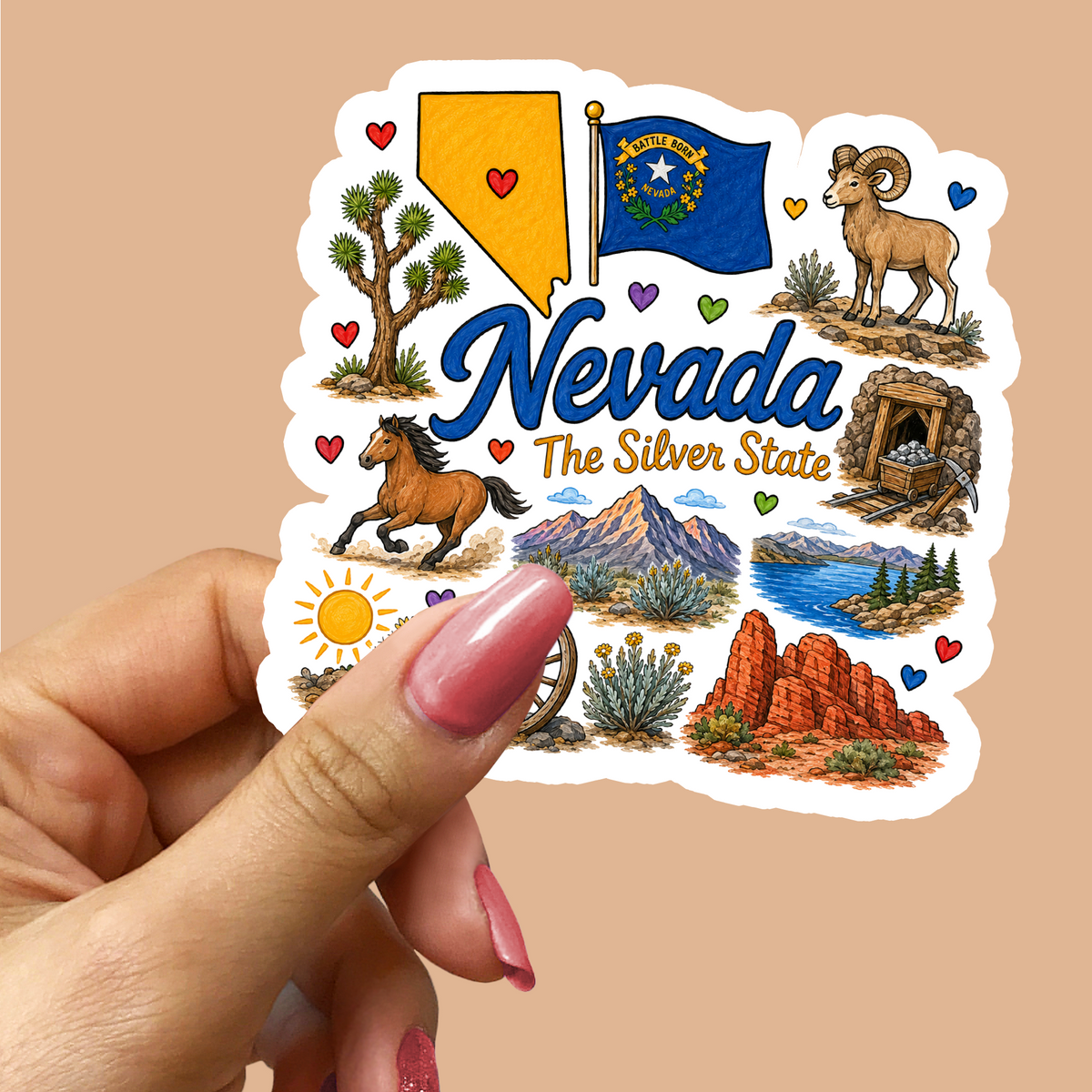 Nevada Sticker