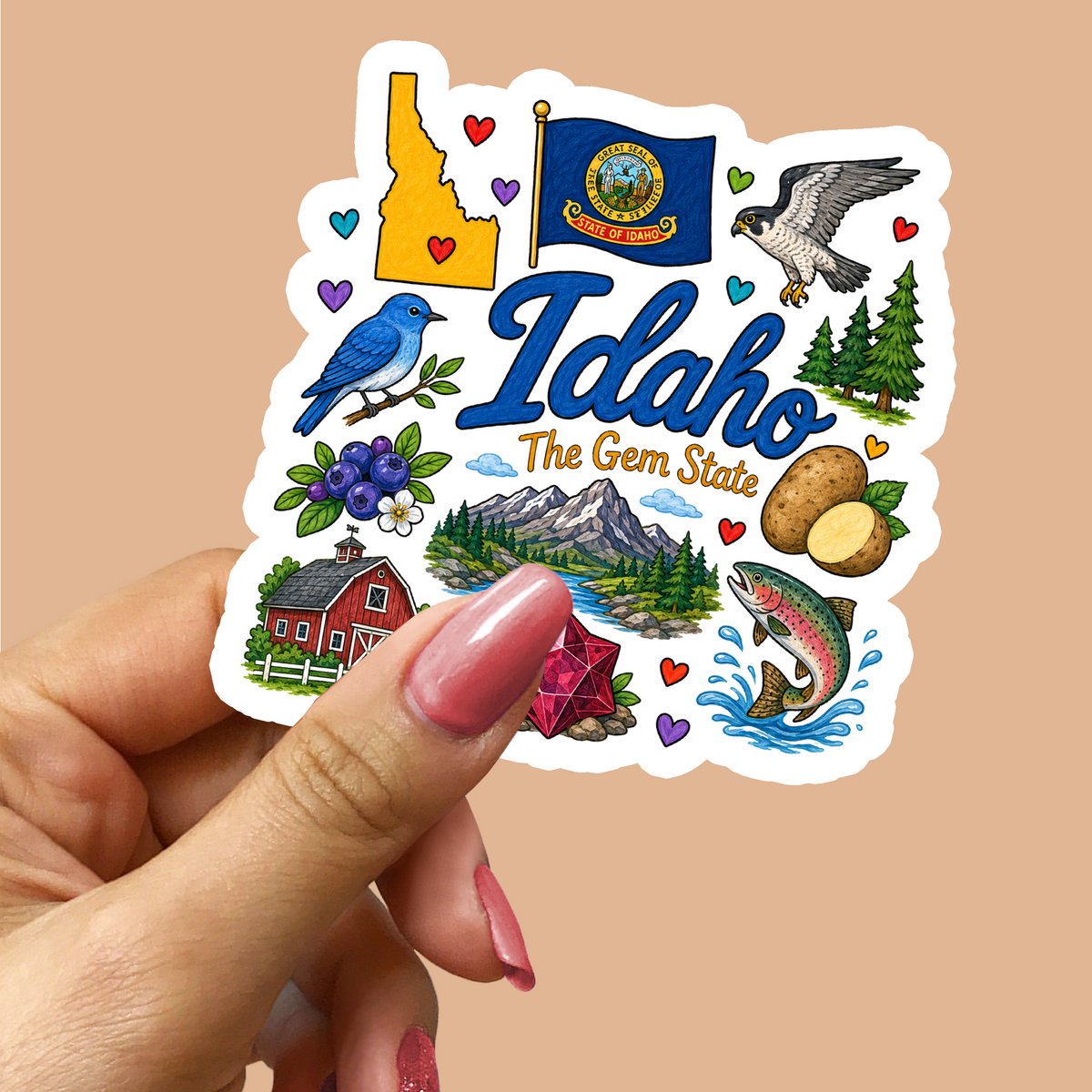 Idaho Sticker