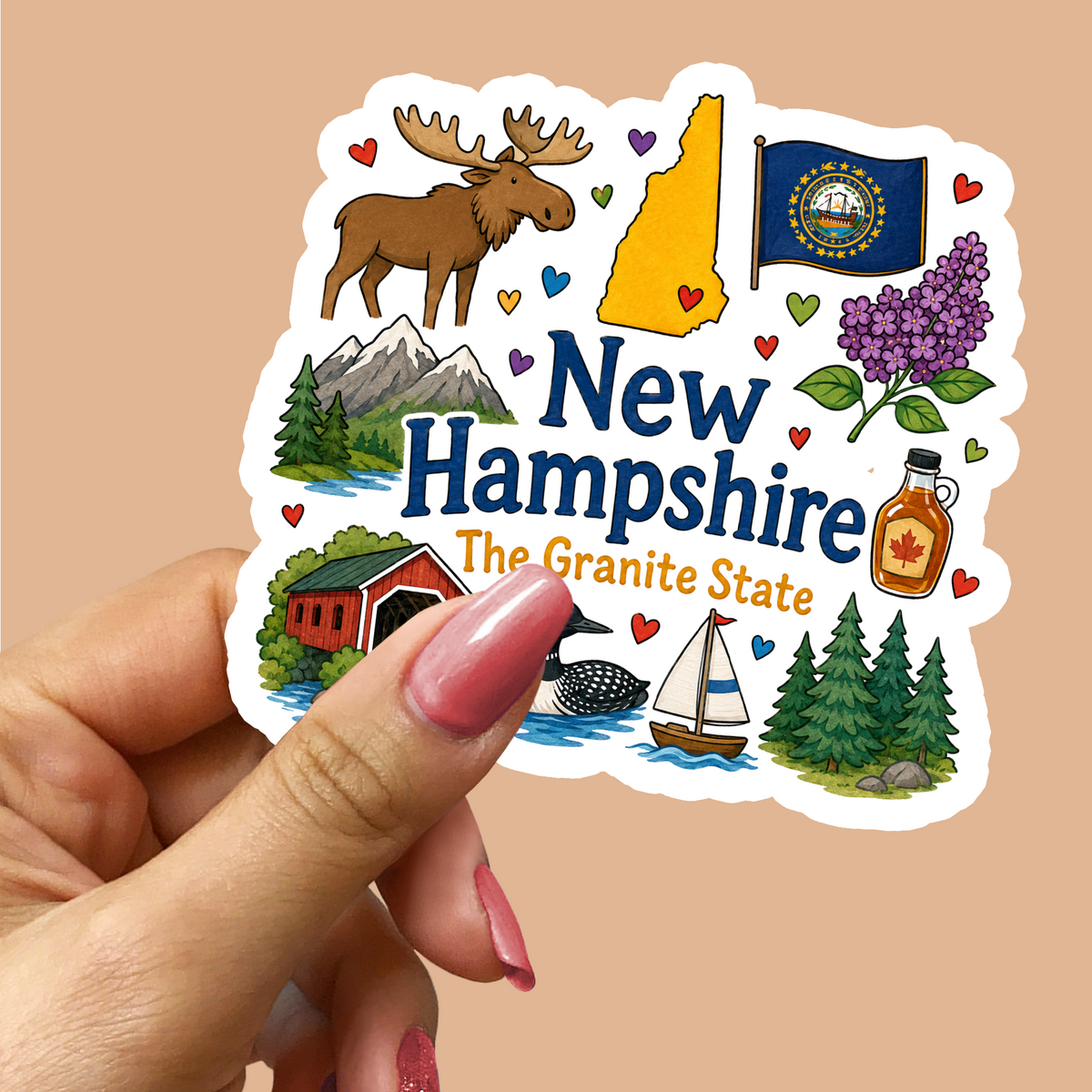 New Hampshire Sticker