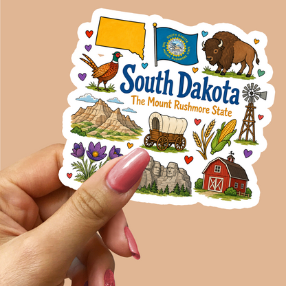 South Dakota Sticker