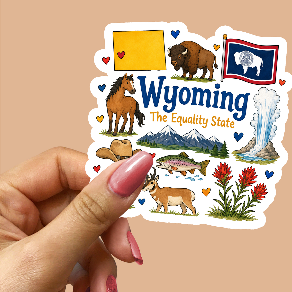 Wyoming Sticker
