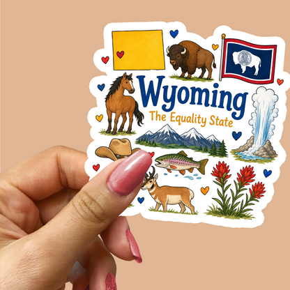 Wyoming Sticker