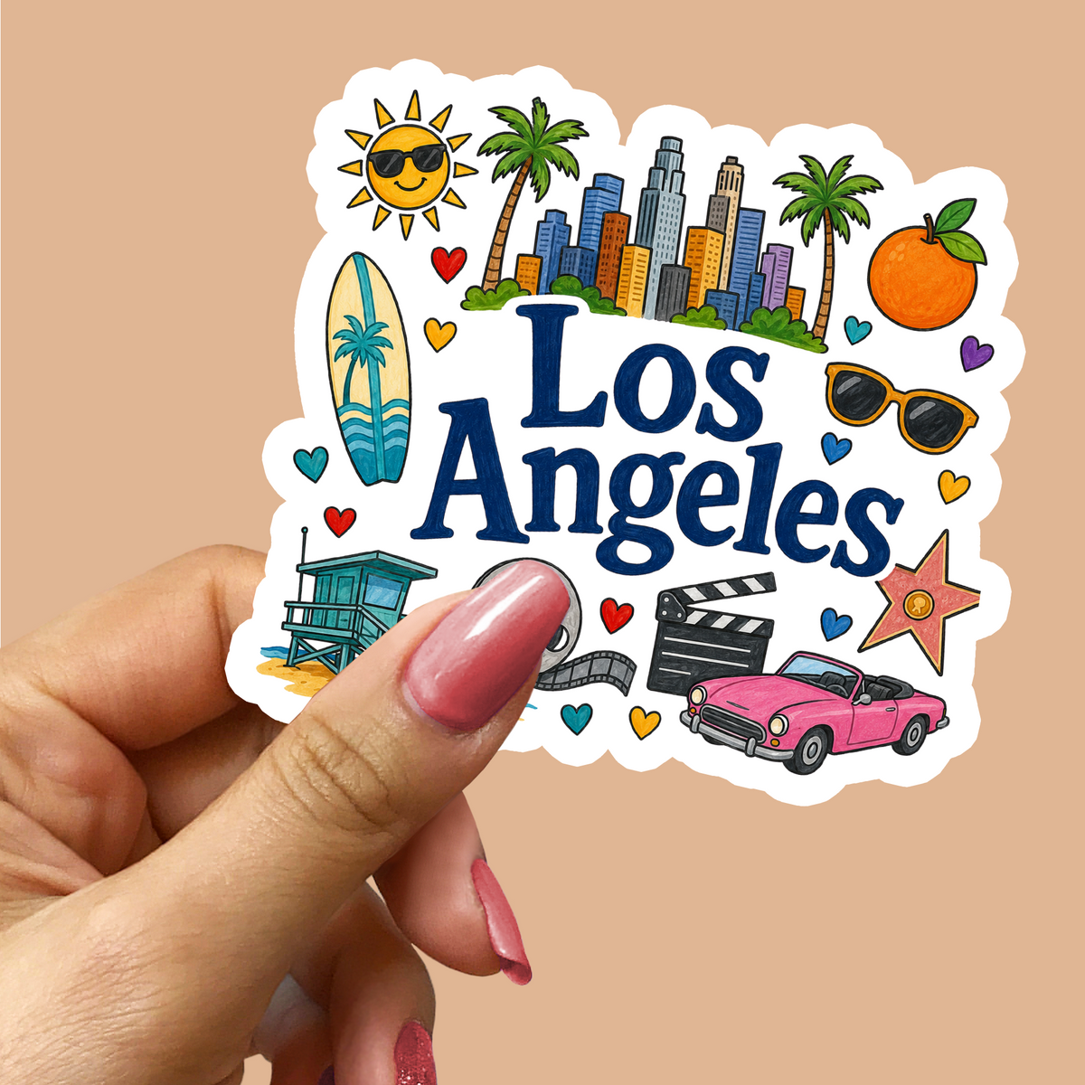 Los Angeles Sticker
