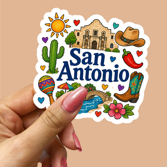 San Antonio Sticker