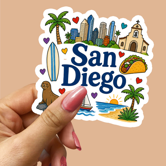 San Diego Sticker