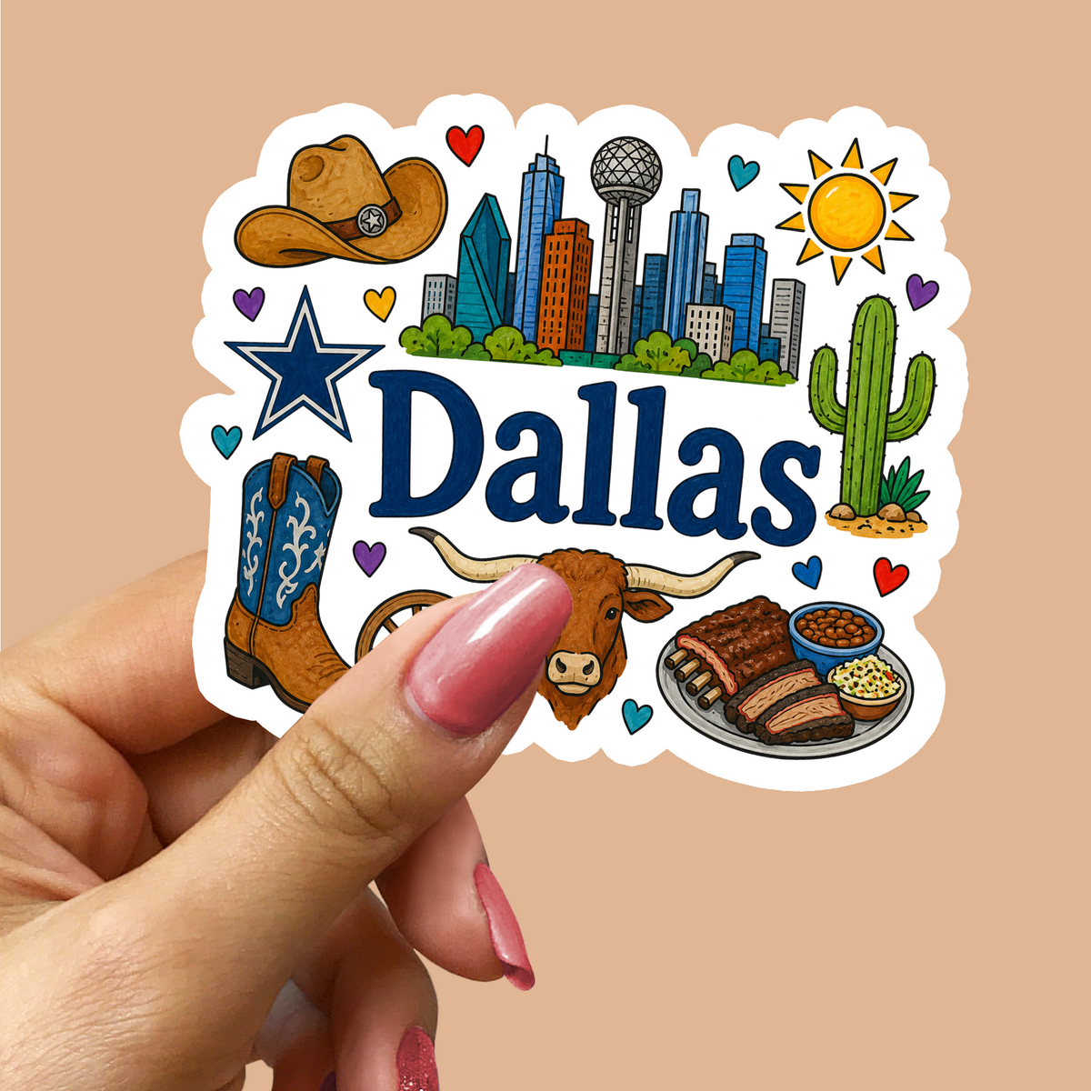 Dallas Sticker