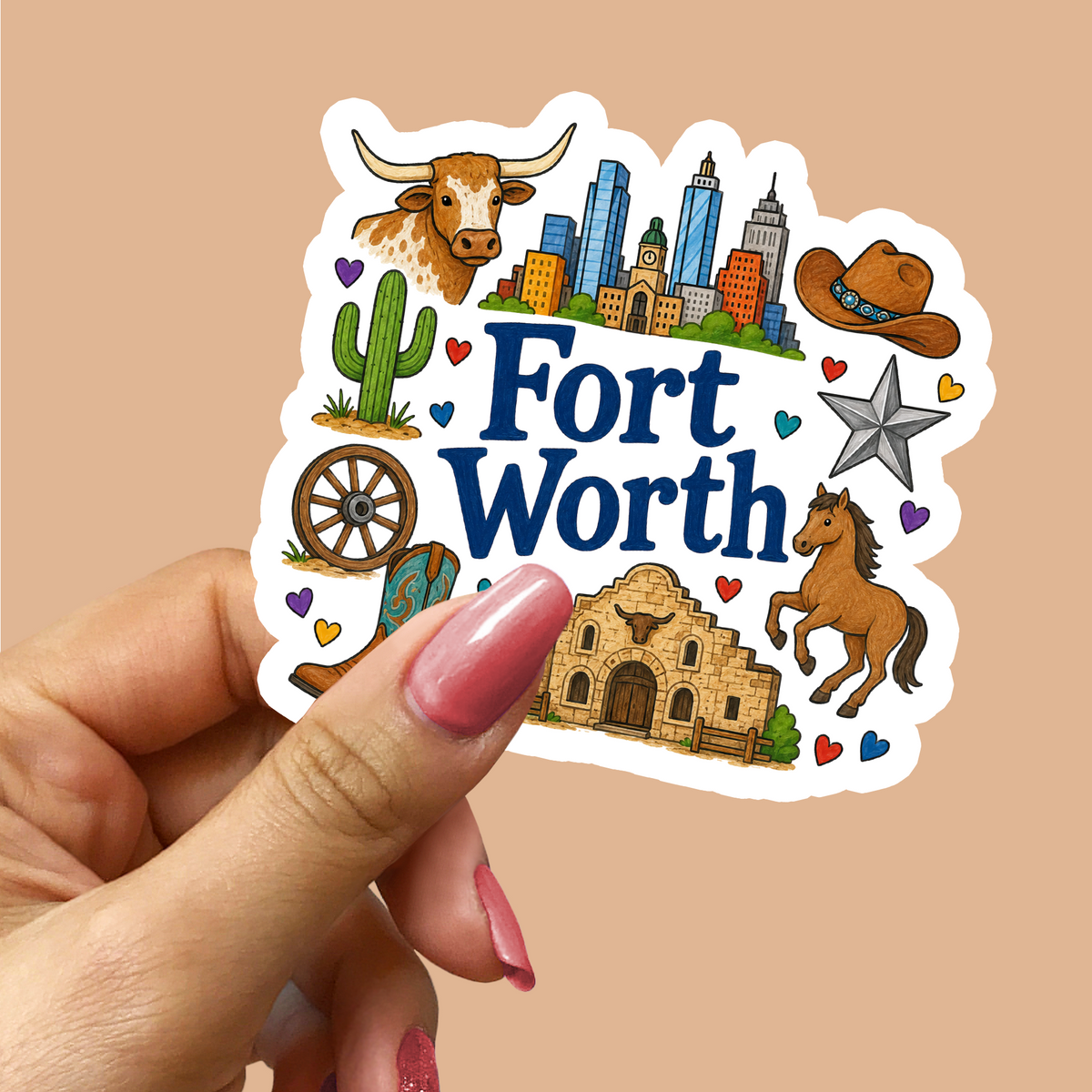 Fort Worth Sticker