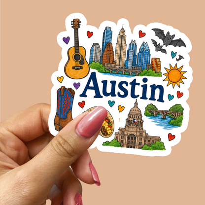 Austin Sticker