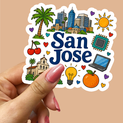 San Jose Sticker