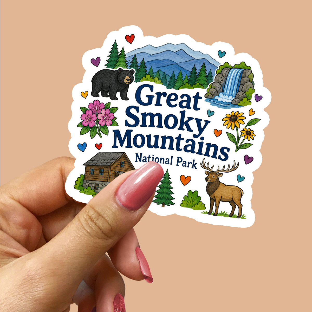 Great Smoky Mountains Sticker
