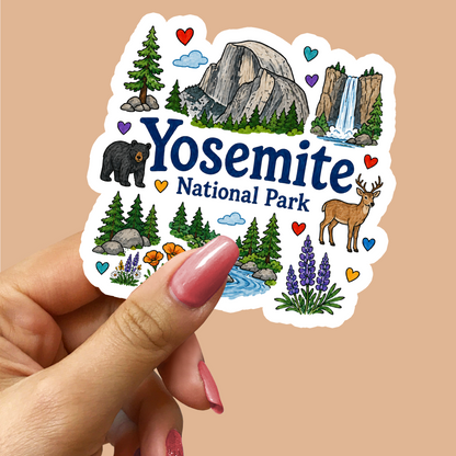 Yosemite National Park Sticker