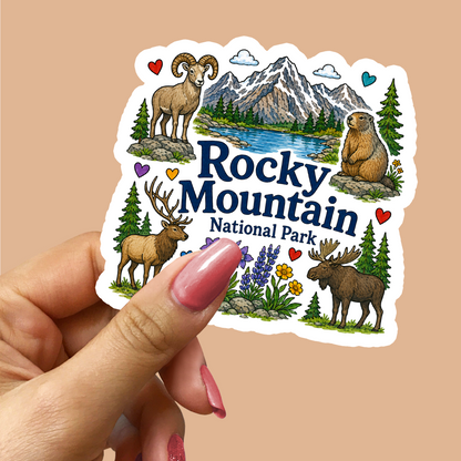 Rocky Mountain National Park Sticker