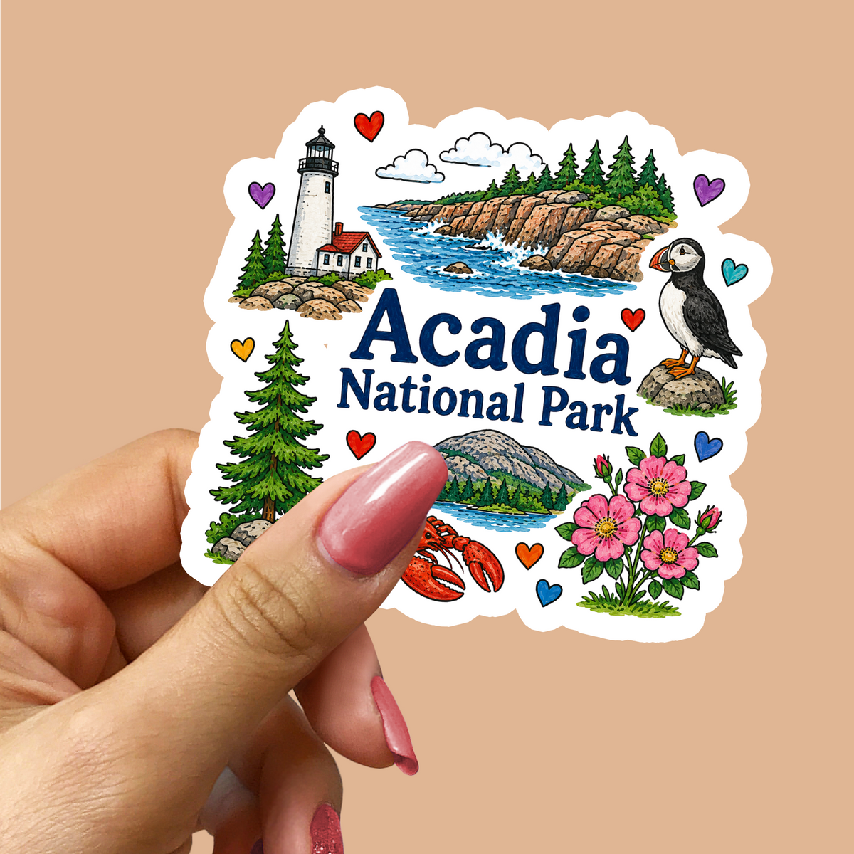 Acadia National Park Sticker
