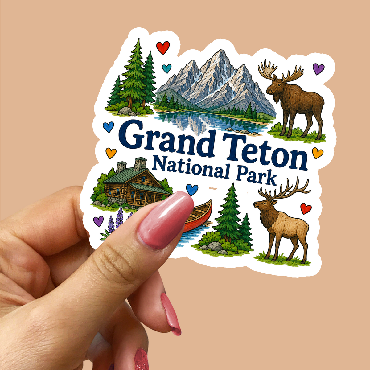 Grand Teton National Park Sticker