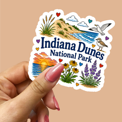 Indiana Dunes National Park Sticker