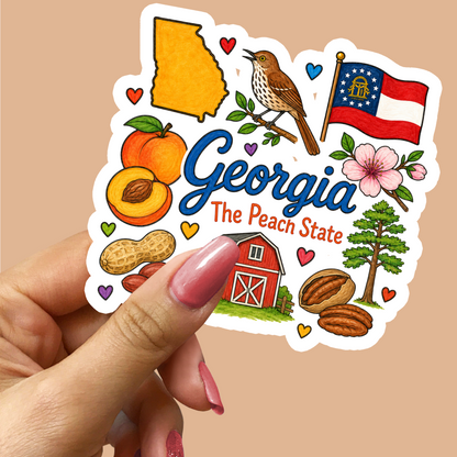 Georgia Sticker