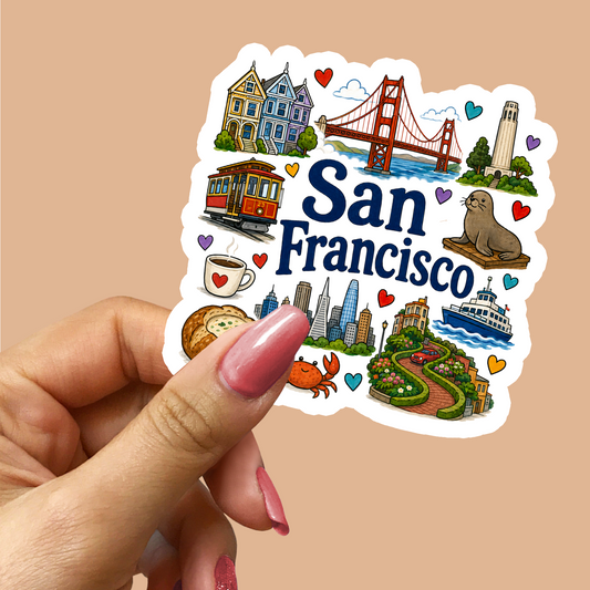 San Francisco Sticker