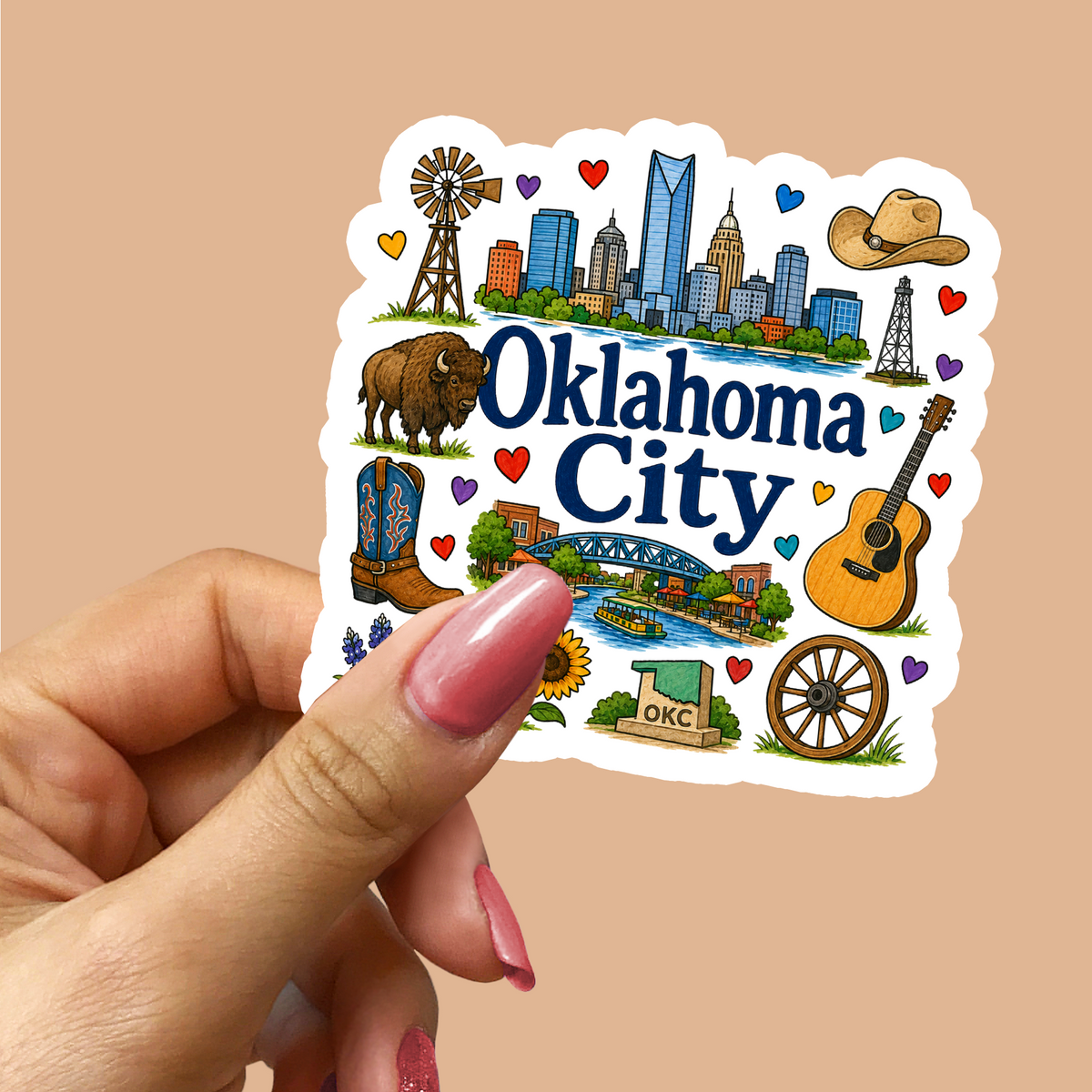Oklahoma City Sticker