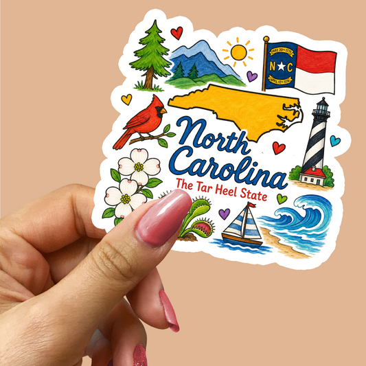 North Carolina Sticker