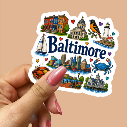 Baltimore Sticker