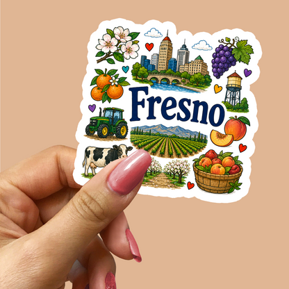 Fresno Sticker