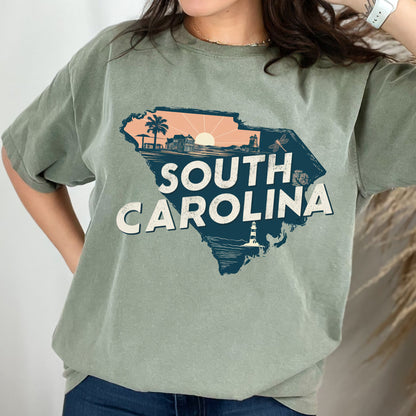 South Carolina State Vintage Shirt