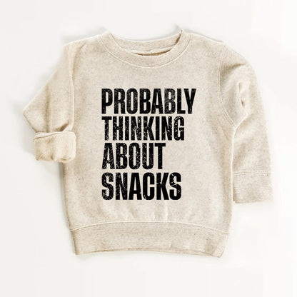 Probably Thinking About Snacks Shirt