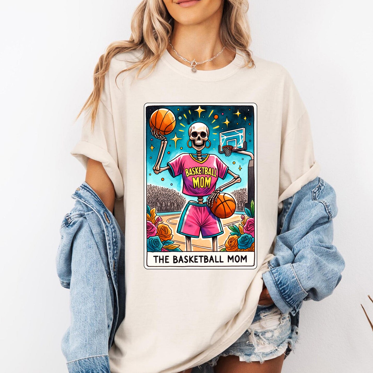 The Basketball Mom Tarot Card Shirt