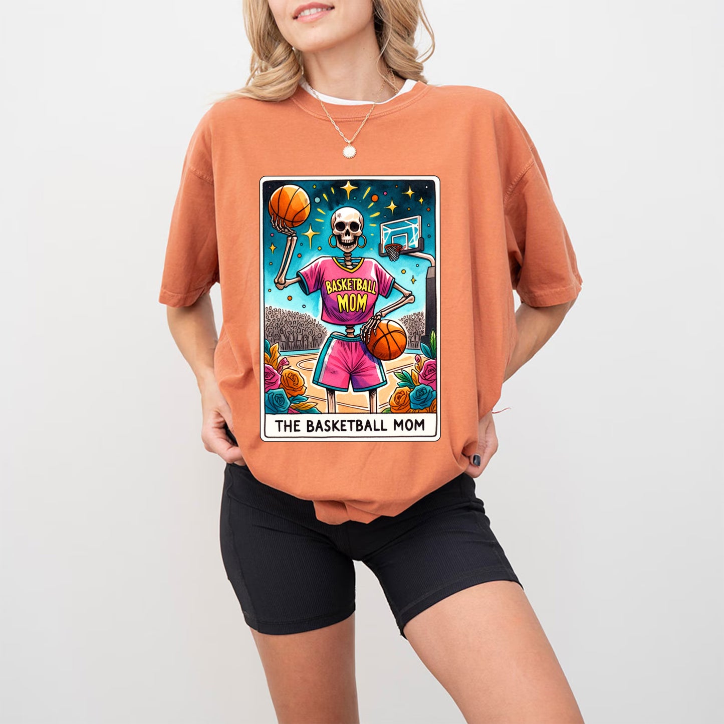 The Basketball Mom Tarot Card Shirt